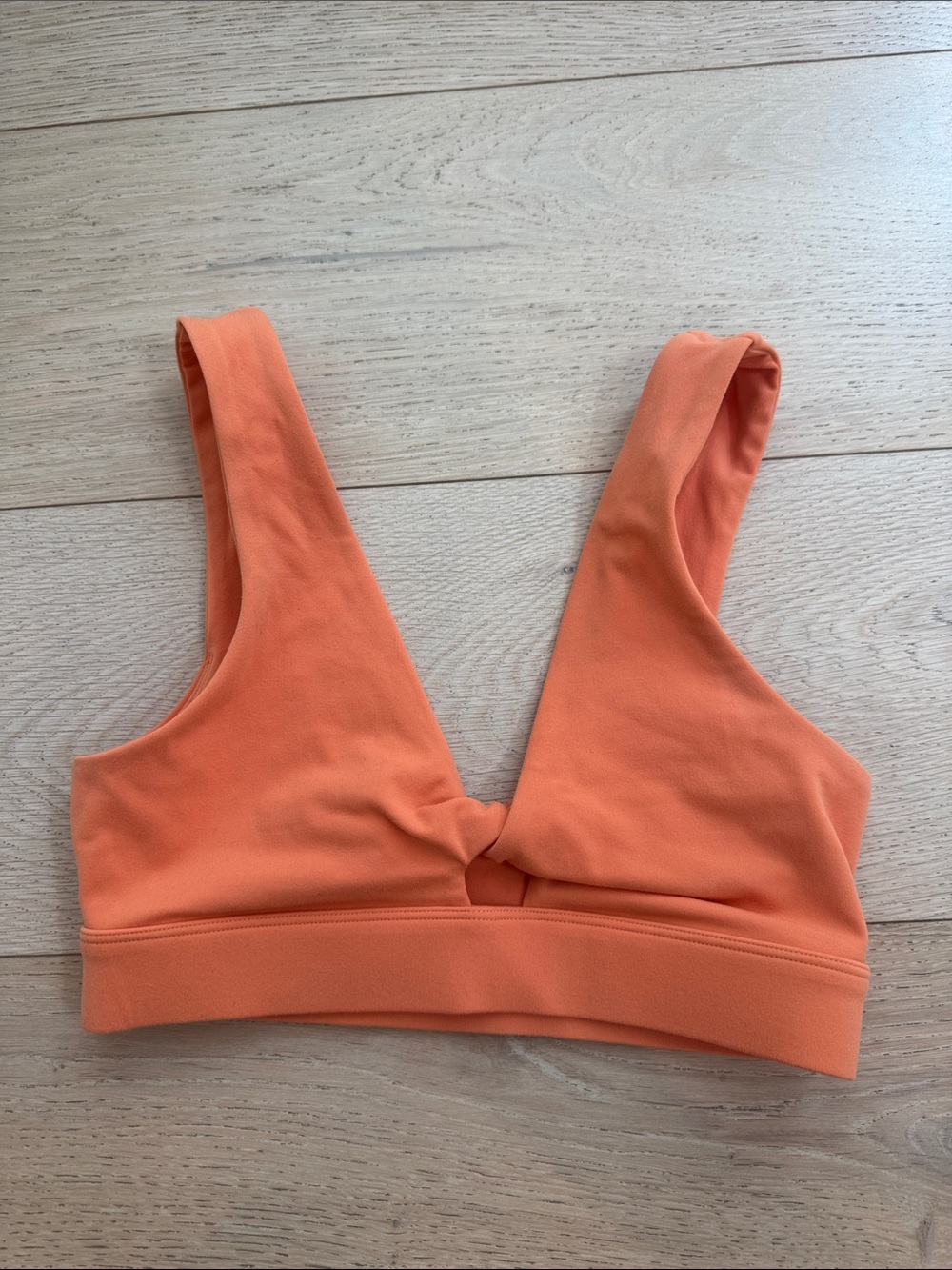 l*space Orange V-Front Sports Bralette